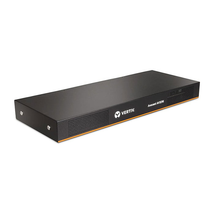 Vertiv Avocent AutoView AV3216 KVM Switch Rack 1U 16 Puertos USB, 2 Usuarios Locales, 1 IP, Resolución 1680x1050, Certificaciones UL/CE