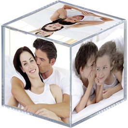 Walther MW100A Cubo de Fotos de Acrílico Transparente para 6 Fotos