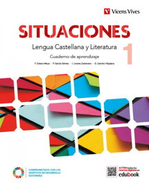 VICENS VIVES, ESO1 Situaciones Lengua Castellana y Literatura 1 Cuaderno - VICENS VIVES