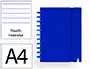 Carchivo Cuaderno Ingeniox Foam A4 80 Hojas Rayado Horizontal Azul Oscuro