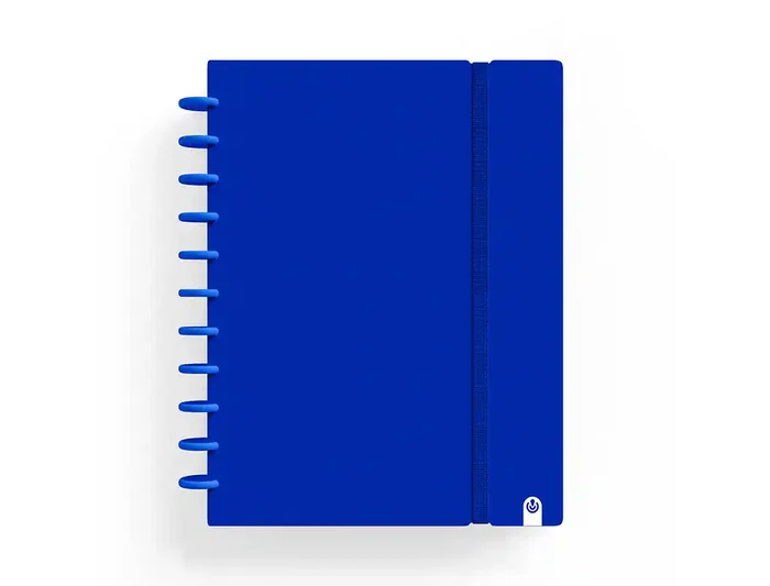 Carchivo Cuaderno Ingeniox Foam A4 80 Hojas Rayado Horizontal Azul Oscuro
