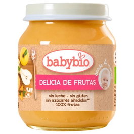 BABYBIO Potito Delicias de Frutas 130g BIO