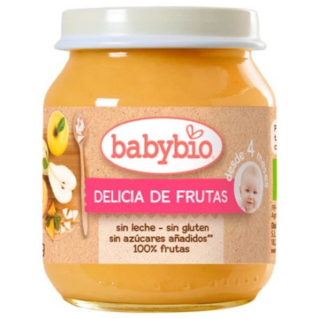 BABYBIO Potito Delicias de Frutas 130g BIO BABYBIO Potito Delicias de Frutas 130g BIO