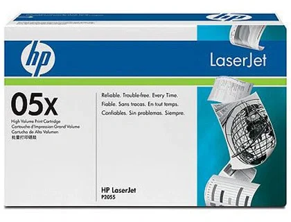 HP Cartucho de tóner 05X CE505X Negro Alta Capacidad HP Cartucho de tóner 05X CE505X Negro Alta Capacidad