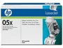 HP Cartucho de tóner 05X CE505X Negro Alta Capacidad