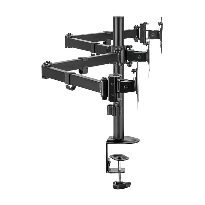 LogiLink BP0173 Soporte Triple para Monitores de 17-27 pulgadas