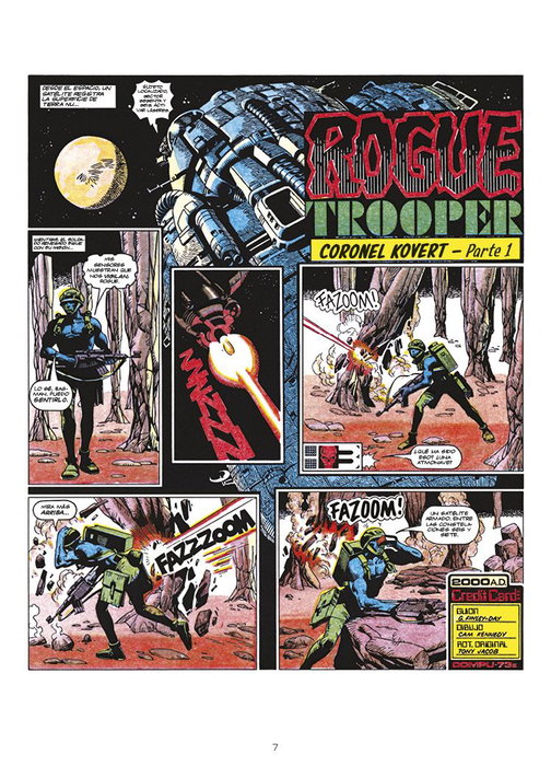 Tebeos Dolmen Editorial S.L. Rogue Trooper 03, El ojo del traidor!​