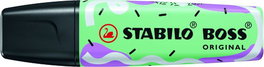 STABILO Boss 70 Marcador Fluorescente Pastel Pizca de Menta Set de 10