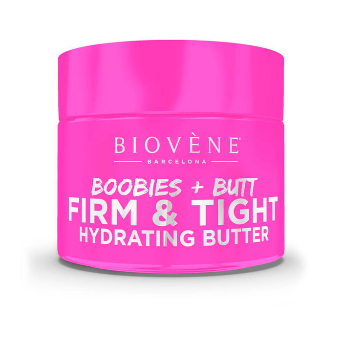 Biovène Manteca Hidratante HYDRATING BUTTER FIRM & TIGHT soft velvet cream for butt & chest para Glúteos y Senos, 50 ml