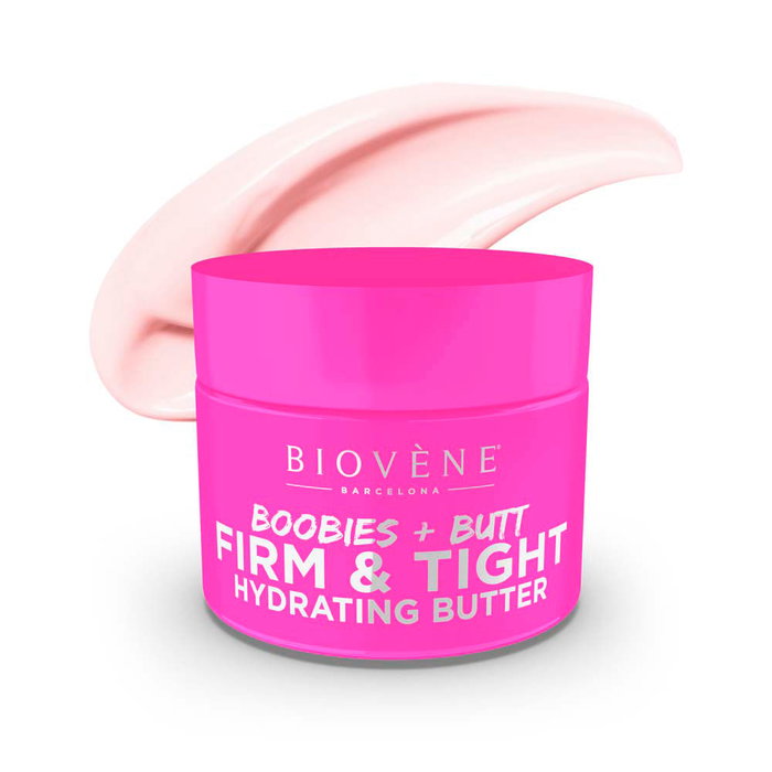 Biovène Manteca Hidratante HYDRATING BUTTER FIRM & TIGHT soft velvet cream for butt & chest para Glúteos y Senos, 50 ml