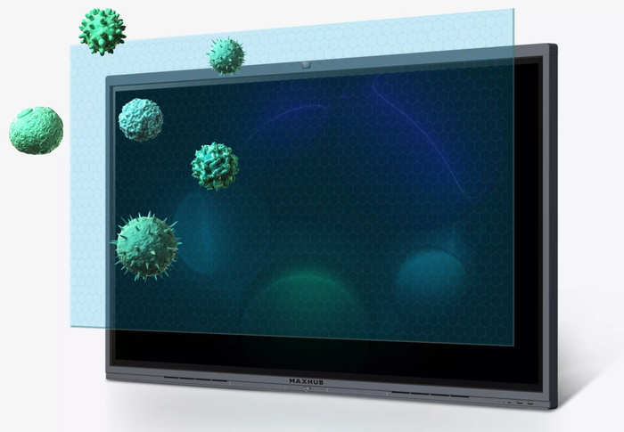 MAXHUB C7530 Panel Plano Interactivo Táctil 75" (190,5 cm) 4K Ultra HD, Procesador Intel, 20 Puntos Táctiles, Altavoces 40W, para Reuniones y Empresas