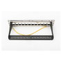 Digitus Patchpanel 1HE 12-Port Modular, 12 Puertos, Montaje en Bastidor, 1U, Negro