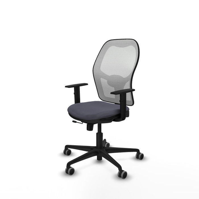 PIQUERAS Y CRESPO Silla de oficina Jorquera Gris y Blanca