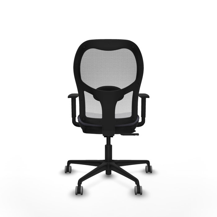 PIQUERAS Y CRESPO Silla de oficina Jorquera Gris y Blanca