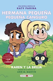 Maeva Ediciones, Hermana pequeña, pequeña canguro: Karen y la pequeña bruja - Katy Farina