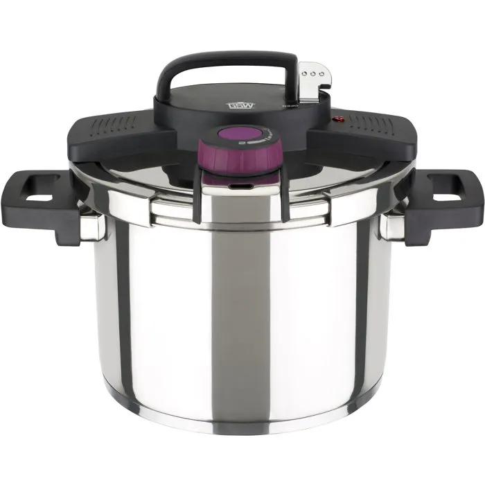 GSW GSW4005643822091 Olla a Presión para Inducción Easy Click, 6 Litros, Ø 22 cm, Acero Inoxidable 18/10 GSW GSW4005643822091 Olla a Presión para Inducción Easy Click, 6 Litros, Ø 22 cm, Acero Inoxidable 18/10