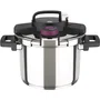 GSW GSW4005643822091 Olla a Presión para Inducción Easy Click, 6 Litros, Ø 22 cm, Acero Inoxidable 18/10