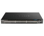 D-Link DGS-1520-52MP Switch Gestionado L3 Apilable con 44 Puertos Giga PoE (370W), 4 Puertos 2.5G PoE, 2 Puertos 10G y 2 Puertos SFP+ 10G - Montaje Rack 1U