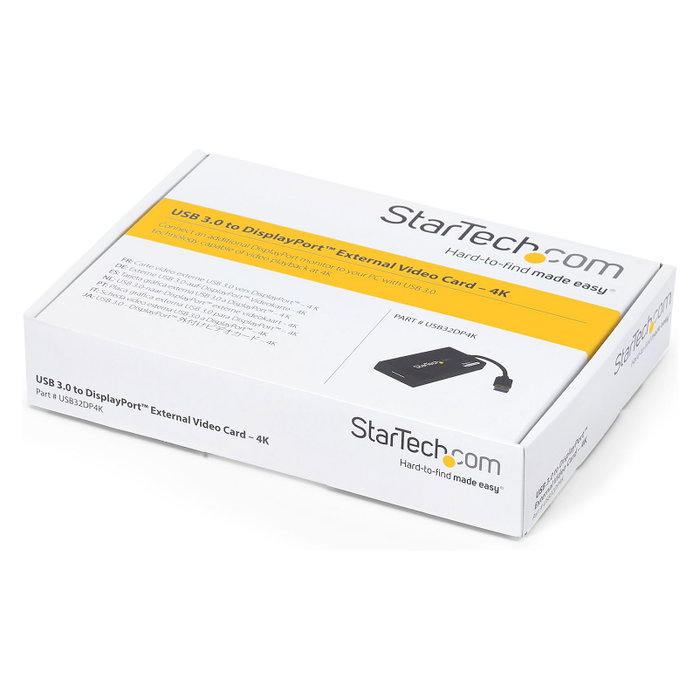 StarTech.com Adaptador USB 3.0 a DisplayPort 4K Ultra HD USB32DP4K
