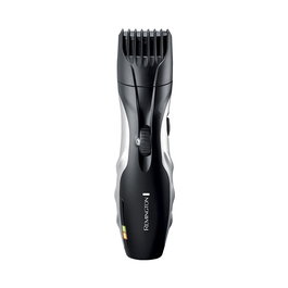 Remington MB320C Recortador de Barba y Bigote, 9 Ajustes de Longitud (1.5-18mm), Cuchillas de Cerámica, Uso con Cable e Inalámbrico (40 min), Incluye Estuche, Peine y Cepillo