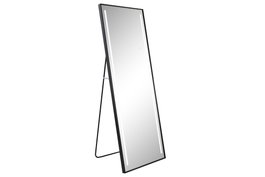 DKD Home Decor Espejo Vestidor Moderno Negro 165 x 60 x 0.5 cm