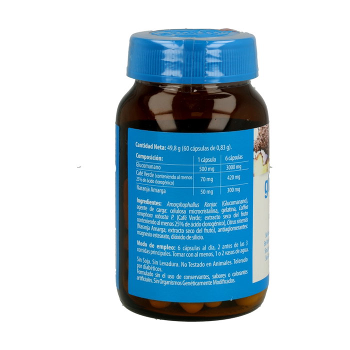 Naturmil Glucomanano Complex 500mg 60 cápsulas Naturmil Glucomanano Complex 500mg 60 cápsulas