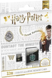 Emtec Tarjeta microSDHC 32GB Harry Potter Slytherin con Adaptador