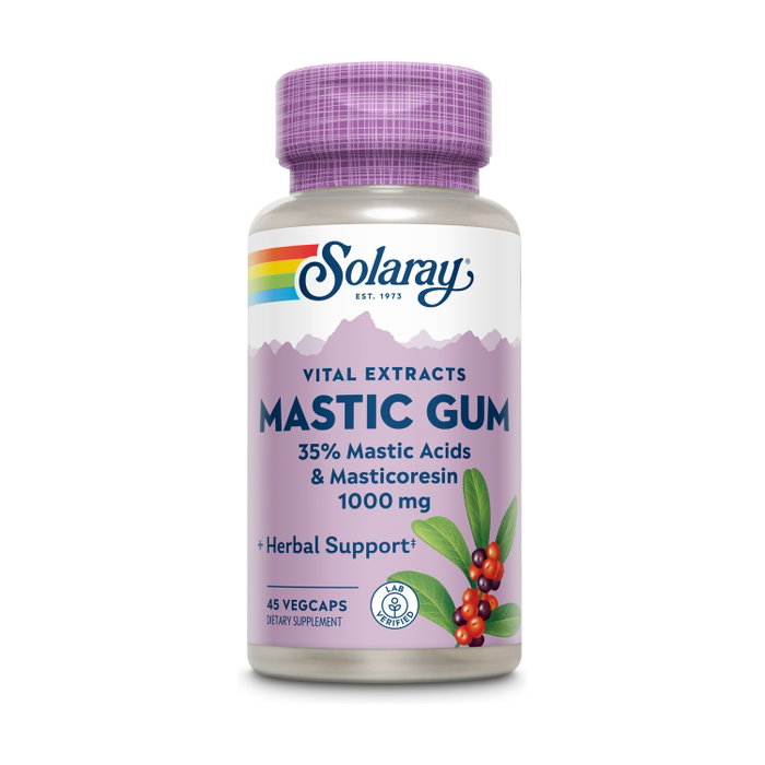 Solaray Mastic Gum 500 mg 45 cápsulas Solaray Mastic Gum 500 mg 45 cápsulas