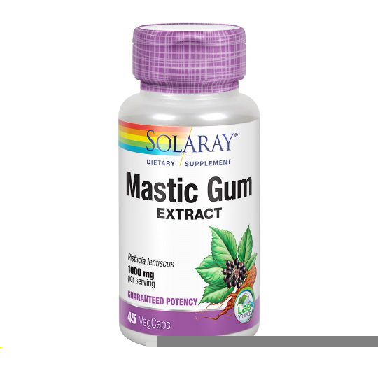 SOLARAY Mastic Gum 1000mg 45 Cápsulas Vegetales SOLARAY Mastic Gum 1000mg 45 Cápsulas Vegetales