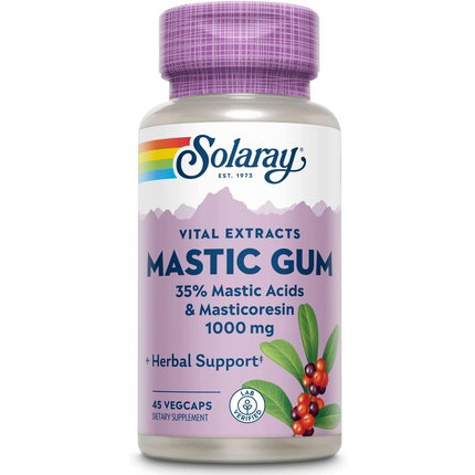 SOLARAY Mastic Gum 1000mg 45 Cápsulas Vegetales