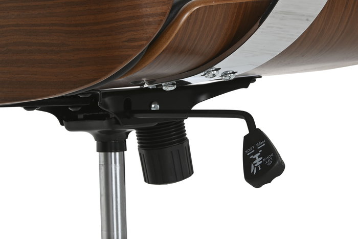 DKD Home Decor Silla Negro Marron Madera Pu 69 x 108.5 x 71 cm