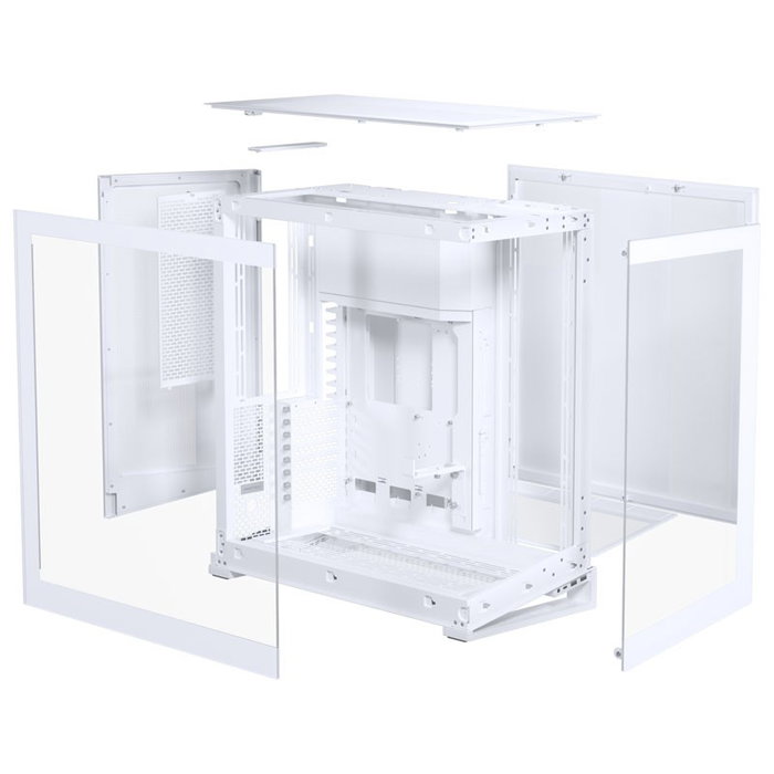 Phanteks NV9 Matte White ARGB Glass Edition