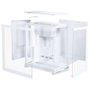 Phanteks NV9 Matte White ARGB Glass Edition