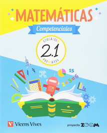 VICENS VIVES, 3 Cuadernos Matemáticas Competenciales 2 Primaria Proyecto Zoom - VICENS VIVES