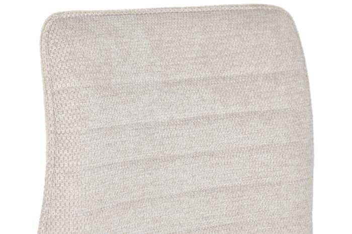 DKD Home Decor Silla de Poliéster y Metal Beige con Ruedas DKD Home Decor Silla de Poliéster y Metal Beige con Ruedas