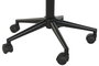 DKD Home Decor Silla de Poliéster y Metal Beige con Ruedas