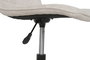 DKD Home Decor Silla de Poliéster y Metal Beige con Ruedas