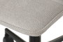 DKD Home Decor Silla de Poliéster y Metal Beige con Ruedas