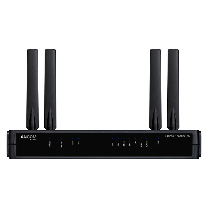 LANCOM 1800EFW-5G (EU) Gateway SD-WAN con 5G y Wi-Fi 6 LANCOM 1800EFW-5G (EU) Gateway SD-WAN con 5G y Wi-Fi 6