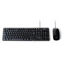 L-LINK Kit de Teclado Slim y Ratón Óptico LL-KB-816-COMBO Negro