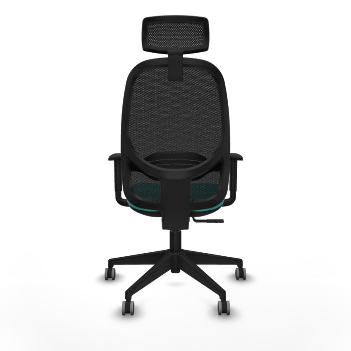 PIQUERAS Y CRESPO Silla de oficina Cilanco con mecanismo Sincro, Turquesa y Negro PIQUERAS Y CRESPO Silla de oficina Cilanco con mecanismo Sincro, Turquesa y Negro