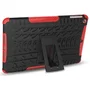 FUNDA E-VITTA RUGGED RED - PARA IPAD 2017-2018 - POSICIÓN STAND UP - DOS PIEZAS - ANTIDESLIZANTE