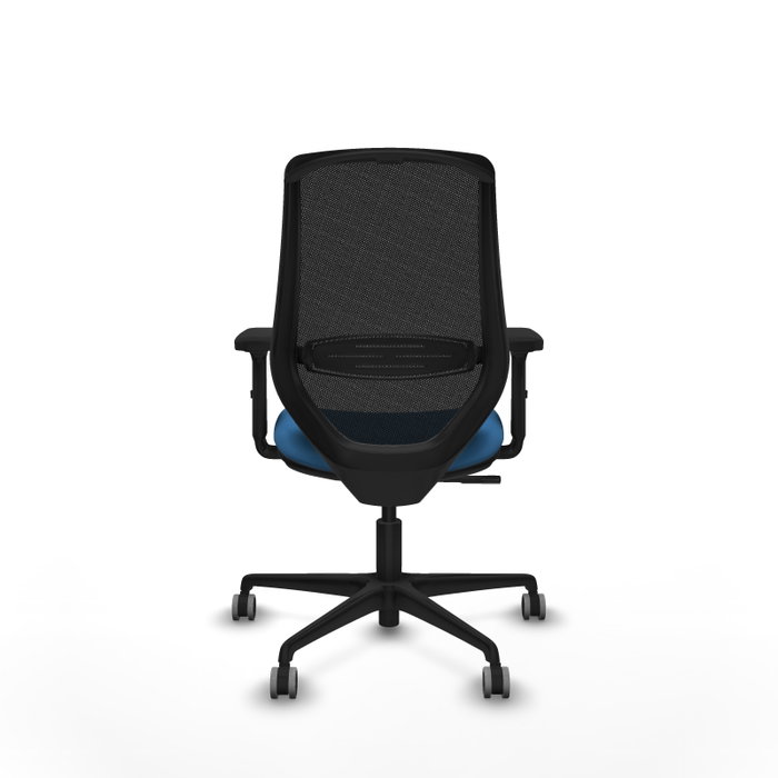 PIQUERAS Y CRESPO Silla de oficina Mardos Azul claro y Negro