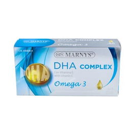Marnys DHA Complex 515Mg 60 Perlas para la Función Cerebral y Visión