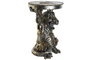 DKD Home Decor Mesita Auxiliar de Resina Steampunk Gris