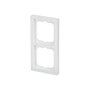 BUSCH-JAEGER BJ 1722-184 NSK Rahmen 2f con ventana de visión vertical studioweiß
