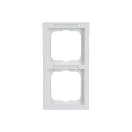 BUSCH-JAEGER BJ 1722-184 NSK Rahmen 2f con ventana de visión vertical studioweiß