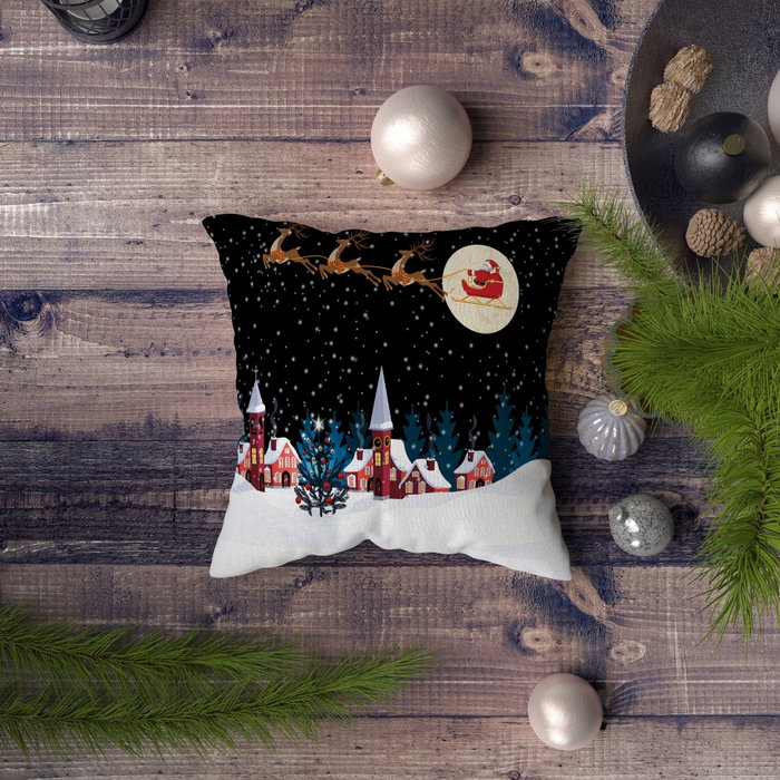 Aberto Design NYXMAS116 Cojín Lujoso 43x43 cm, 50% Algodón/50% Poliéster, Silicona, Comodidad y Estilo para el Hogar Aberto Design NYXMAS116 Cojín Lujoso 43x43 cm, 50% Algodón/50% Poliéster, Silicona, Comodidad y Estilo para el Hogar