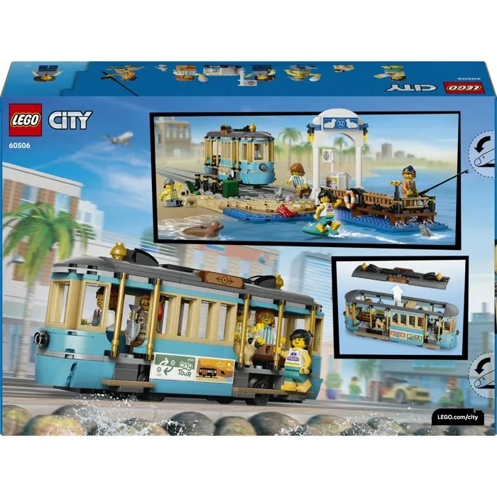 LEGO City 60506 Tranvía Clásico de la Costa LEGO City 60506 Tranvía Clásico de la Costa