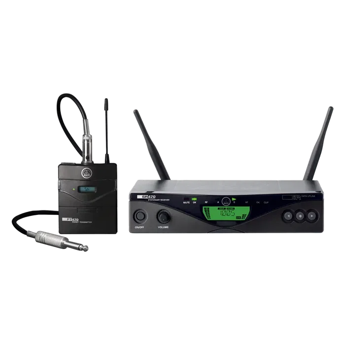 AKG Sistema Inalámbrico UHF Band 9 Con Petaca y Receptor